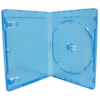 14 mm Dragon Trading® color transparente DVD Blu-ray con capacidad para una unidad 10 estuches de almacenamiento para CD 